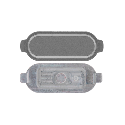 ESOURCE PARTS Replacement Home Button Compatible for Samsung Galaxy J3 Emerge (J327 / 2017) / J7 Perx (J727 / 2017) (Silver/gray)