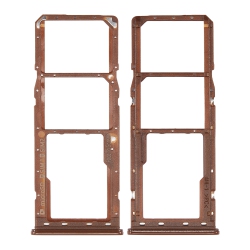 ESOURCE PARTS Replacement Dual Sim Card Tray Compatible for Samsung Galaxy M30 (M305 / 2019) (Gold)