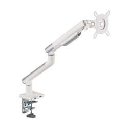 ERGOLOOP Single Monitor Mount \w USB Ports Vesa Compatible Full Motion & All Adjustments \w Quick Release Plate Rotation Stop And Built In Cable