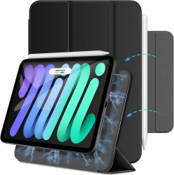 DOLAER J Magnetic Case Compatible \w Ipad Mini 6 (8.3-Inch, 2021 Model), Support 2Nd Gen Pencil Charging, Magnetic Attachment, Slim Smart Tablet