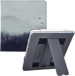 DOLAER G Kobo Libra 2 Case Cover for 7 Inch Kobo Libra (2021 Release, Model: N418) With Auto Sleep / Wake / Double Hand Strap / Stand (Misty Forest)…