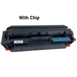 MAX SAVING - (With Chip) 1 Crg055 Compatible Toner Cartridge High Yield for Canon 055H, Canon 055, Mf741, Mf742, Mf743, Mf745, Lbp663CDw In Cyan