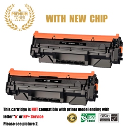 ULTRA TONER [With New Chip] 2Pk ® Compatible Replacement for HP 141A (W1410A) Toner Cartridge - HP M110 M110W M111A M111W M139 M139A M139W M140A