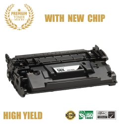 ULTRA TONER [With New Chip] ® Compatible Replacement for HP 58X Cf258X High Yield Toner Cartridge - HP Laserjet M406Dn Mfp M430F Laserjet Pro M304