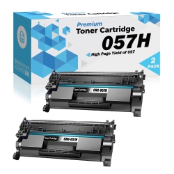 ULTMAX [With New Chip] 2Pk Ultra Toner® Compatible Canon 057H Toner Cartridge High Yield Lbp223Dw 226Dw 227Dw 228X 236Dw 442Dw 443Dw 445Dw 446X