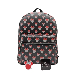 FAST FORWARD Disney Minnie Mouse Backpack for Women And Teens | Womens Purse Double Strap Shoulder Bag