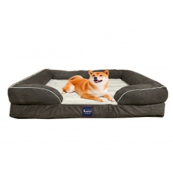 LAIFUG Orthopedic Memory Foam Dog Bed