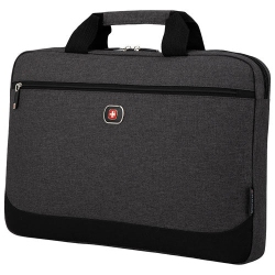 WENGER - Swg0104 Trinity 16-Inch Laptop Sleeve Grey/black