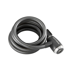 KRYPTONITE : Kryptoflex 1518 Key Cable Lock : Black/grey : 15MM X 180Cm