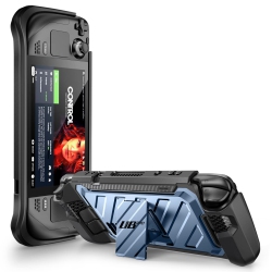 HLD Unicorn Beetle Pro Series Case for Steam Deck (2022), Rugged Slim Protective Case With Kickstand (Tilt)