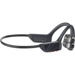 HLD Air Conduction Headphones, Open Ear Wireless Bluetooth 5.3 Earphones \w Mic, Ipx6 Waterproof Sweatproof Lightweight Sports Headset for Running