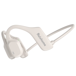 HLD Open Ear Headphones Bluetooth 5.2, Air Conduction Headphones, Wireless Headphones \w Microphone, Sweat Resistant Sports Headphones, Air