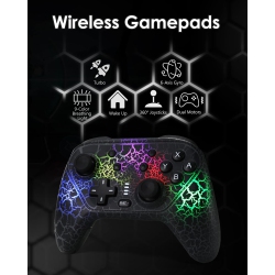 Switch Controllers, Wireless Switch Pro Controller with 9 Color