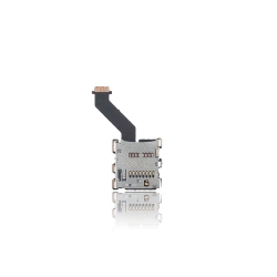 ESOURCE PARTS Replacement Microsd Sim Card Reader Holder With Flex Cable Compatible for Htc 10 / M10H / One M10