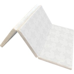 SIMMONS Tri-Fold Playard Pad With Peva Waterproof Cover