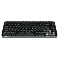 MIIIW Xiaomi Io 83 Keys Custom Mechanical Gaming Keyboard, Space Silver In Black