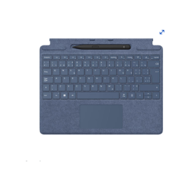 MICROSOFT - Surface Pro 8, 9 & X Signature Keyboard With Surface Slim Pen 2 - Sapphire - English