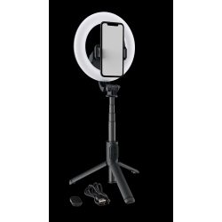 MACKIE Mring-6 6-Inch Battery-Powered Ring Light With Selfie Stick