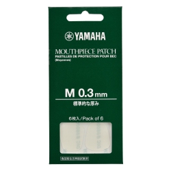 YAMAHA Clear Mouthpiece Patches - Medium - 0.3Mm