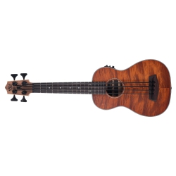 KALA Exotic U-Bass With Gigbag Left Handed In Mahogany