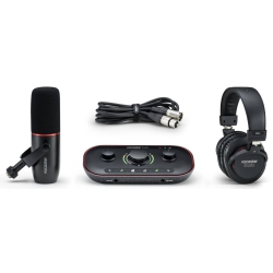 FOCUSRITE Vocaster Two Studio Podcasting Kit