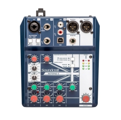 SOUNDCRAFT Notepad-5 5-Channel Small-Format Analog Mixer
