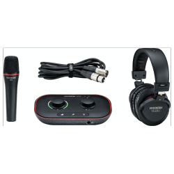 FOCUSRITE Vocaster One Studio Podcasting Kit