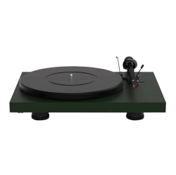 Pro-Ject Debut Carbon EVO Turntable With Ortofon 2M Cartridge -PJ97826015 Satin Green in Red