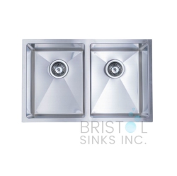 BRISTOL SINKS Undermount Stainless Steel Kitchen Sink 15 MM Corners