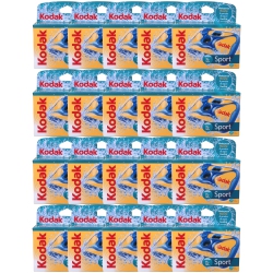 KODAK 20X Water And Sport One-Time Use Disposable Camera Waterproof 27 Exposures