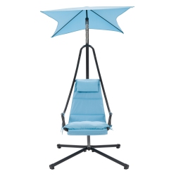 CORLIVING Kinsley Chaise Lounge Chair With Canopy