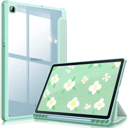 DOLAER F Hybrid Slim Case for Samsung Galaxy Tab S6 Lite 10.4 Inch 2022/2020 Model (Sm-P610/p613/p615/p619) \w S Pen Holder, Shockproof Cover \w