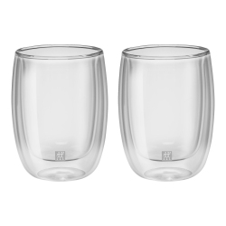 ZWILLING Sorrento 2 Piece Coffee Glass Set, Transparent