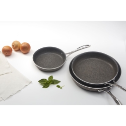 Henckels Capri Granitium 3D 3-PC Aluminum Nonstick Fry Pan Set