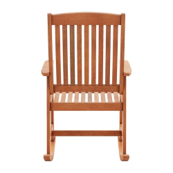 CORLIVING CANADA Corliving Miramar Natural Wood Outdoor Rocking Chair