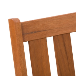 CORLIVING CANADA Corliving Miramar Natural Wood Outdoor Storage Bench