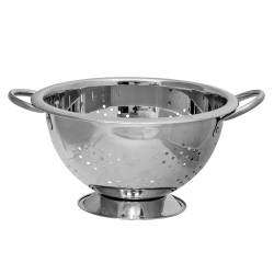 MAISON CONCEPTS Stainless Steel Deep Colander With Handles 10.75