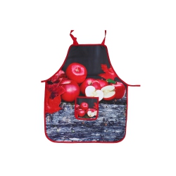 MAISON CONCEPTS Apron With Pocket Fresh Apples - Set Of 2