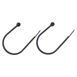 MAISON CONCEPTS Metal Curtain Holdback Set Sphere Copper In Black