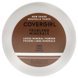 COVERGIRL Trublend Loose Mineral Powder - 500 Deep By for Women - 0.63 OZ Powder