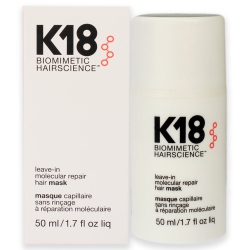 REFINEE Leave-In Molecular Repair Hair Mask By K18 Hair for Unisex - 1.7 OZ Masque