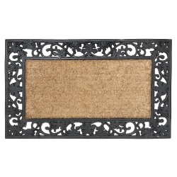 MAISON CONCEPTS Rubber & Coir Mat Plain