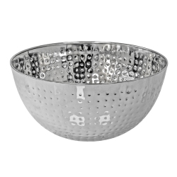 MAISON CONCEPTS Stainless Steel Hammered Salad Bowl 9.50" - Set Of 2