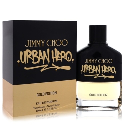 JIMMY CHOO Urban Hero Edition Eau De Parfum Spray By In Gold