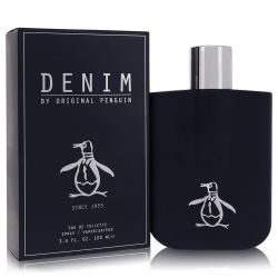 ORIGINAL PENGUIN Denim By Eau De Toilette Spray 3.4 OZ (Men)
