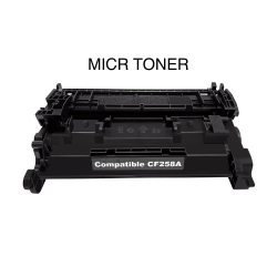 SUPERINK Compatible HP Cf258A Micr Toner Cartridge With Chip for Chques By