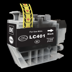 SUPERINK Compatible Brother Lc401 Ink Cartridge High Yield By In Black