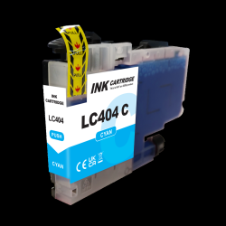 SUPERINK Compatible Brother Lc404 Ink Cartridge By In Cyan