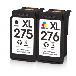 SUPERINK Compatible Canon Pg-275Xl Cl-276Xl Combo Inkjet Cartridge By