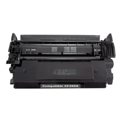 SUPERINK Compatible HP Cf289X Toner Cartridge With New Chip By In Black